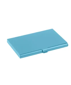 Etui cartes de visite couleurs Rouge, Bleu, noir,turquoise,bleu,or, beige