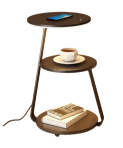 Table de chevet Led et chargeur telephone induction