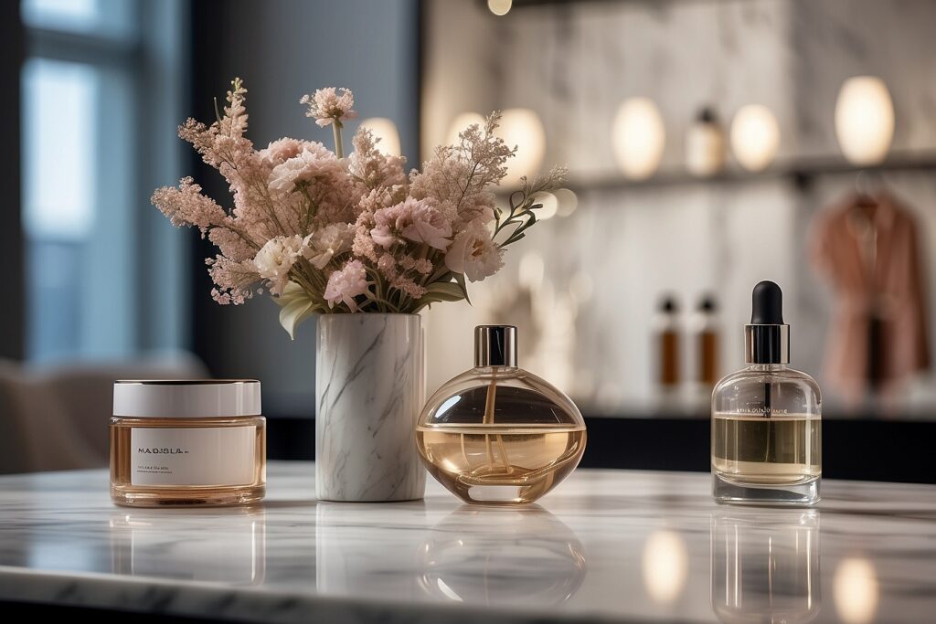 Leonardo Vision XL A photorealistic scene of an essential oil 3