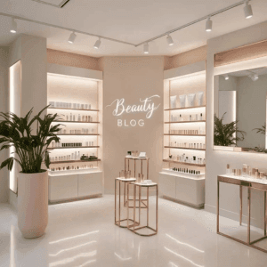 mobilier pro pour magasin de beauté